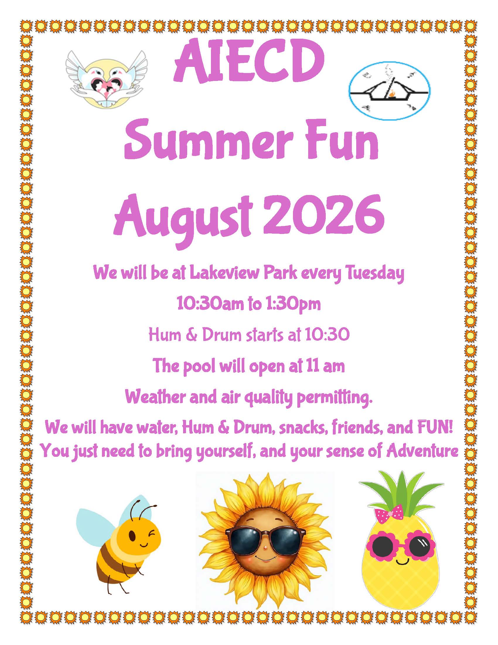 Summer fun aug 2026